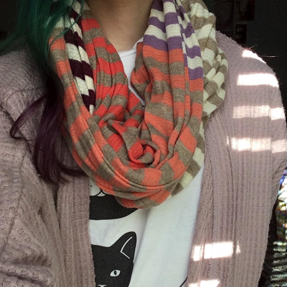 Stripe-y scarf